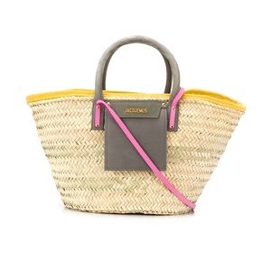 Jacquemus Le Panier Soleil Tote Bag.